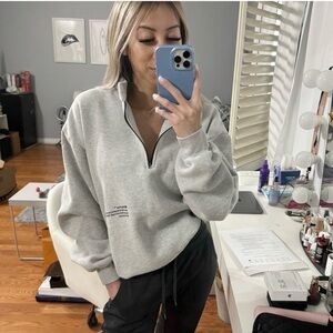 Reserved! Oversized Quarter Zip